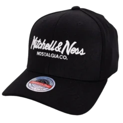 Mitchell & Ness - Svart keps - Pinscript