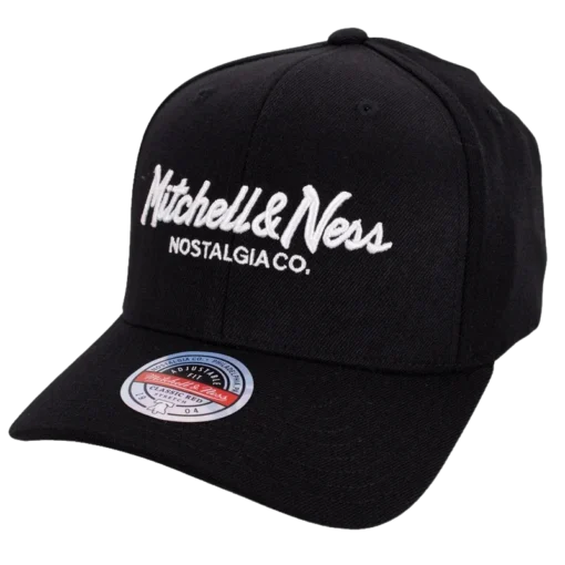 Mitchell & Ness - Svart keps - Pinscript