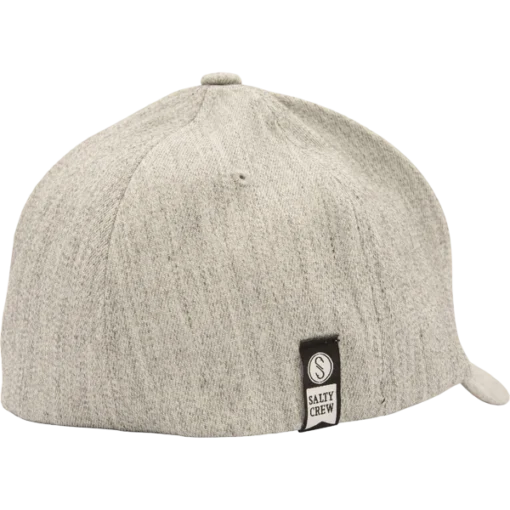 Salty Crew - Tippet Stamped 6 Panel - Heather Greysecond view