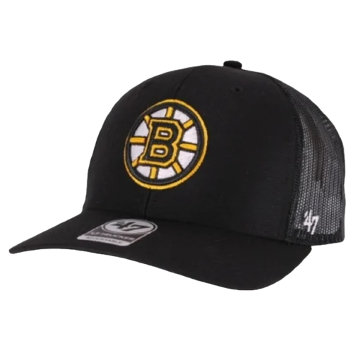 Boston Bruins Svart truckerkeps - 47 Brand