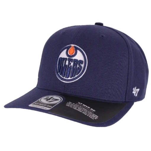 Edmonton Oilers Cold Zone Marinblå justerbar NHL Keps - 47 Brand