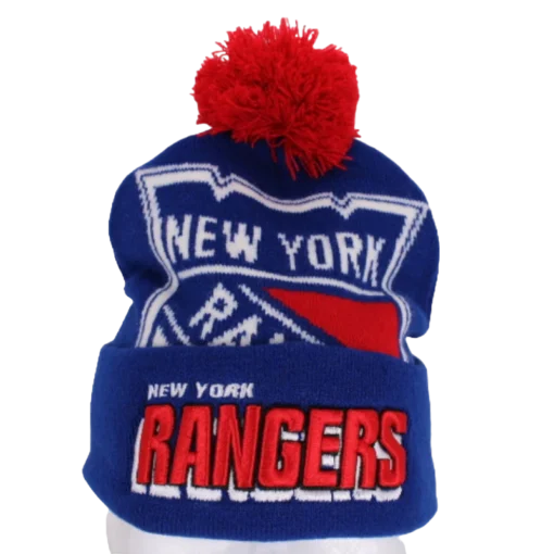 New York Rangers - Blå Toffsmössa - Mitchell & Ness