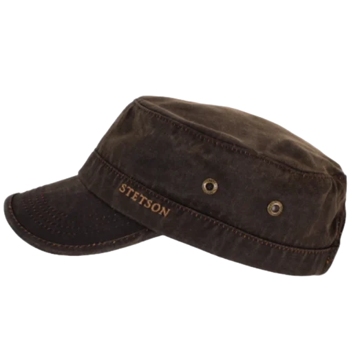 Stetson - Army Cap - Brunsecond view