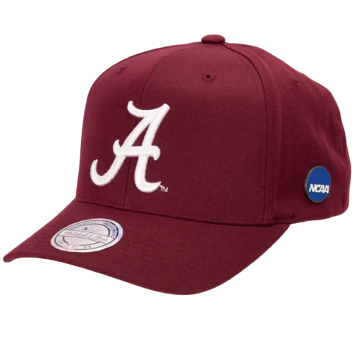 Mitchell & Ness NCAA Pin Logo - Alabama - Burgundy
