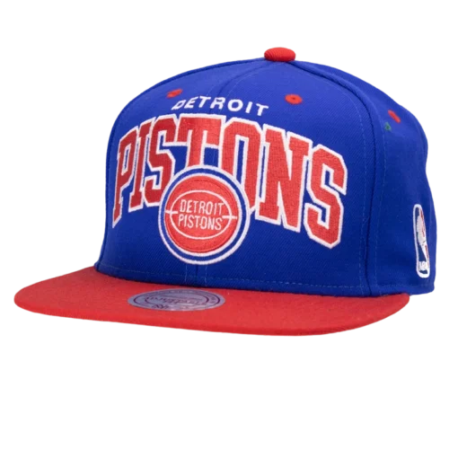Mitchell & Ness - Detroit Pistons - Blå NBA keps