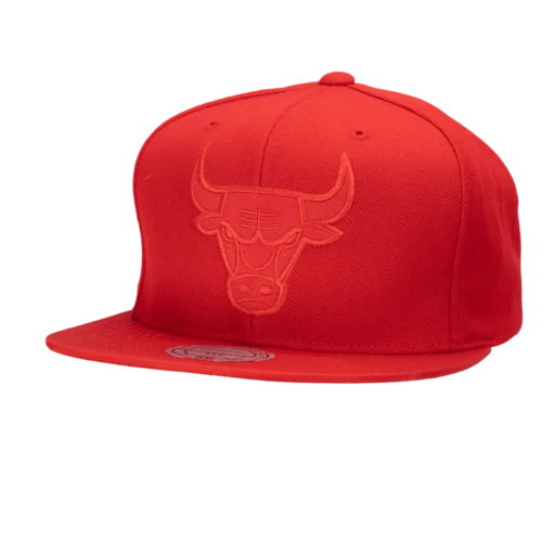 Mitchell & Ness - Chicago Bulls - Röd/Röd NBA Keps