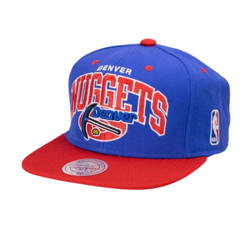 Mitchell & Ness - Denver Nuggets - Blå NBA keps