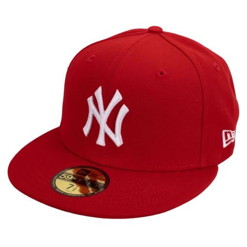 New Era – New York Yankees – Röd 59fifty Fitted keps
