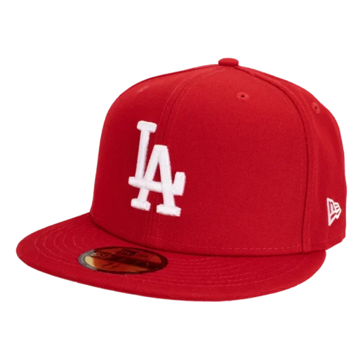 New Era – LA Dodgers – Röd 59fifty Fitted keps