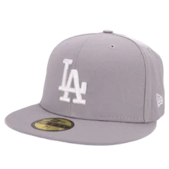 New Era – LA Dodgers – Grå 59fifty Fitted keps
