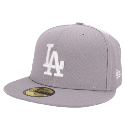 New Era – LA Dodgers – Grå 59fifty Fitted keps