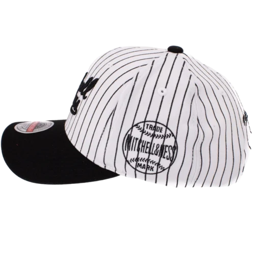 Mitchell & Ness - Pinscript - Svart / Vit kepssecond view