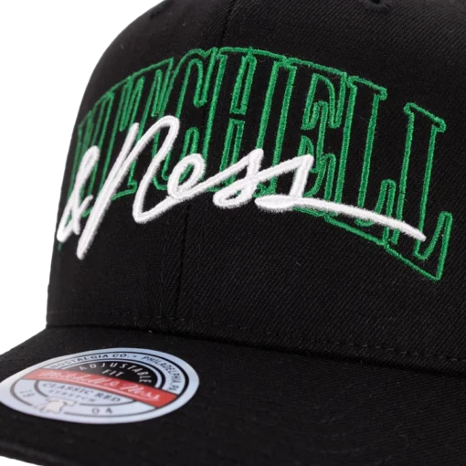 Mitchell & Ness - Zone - Svart Grön Kepssecond view