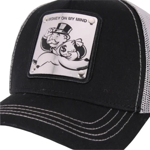 Capslab – Monopoly Guy – Svart kepssecond view