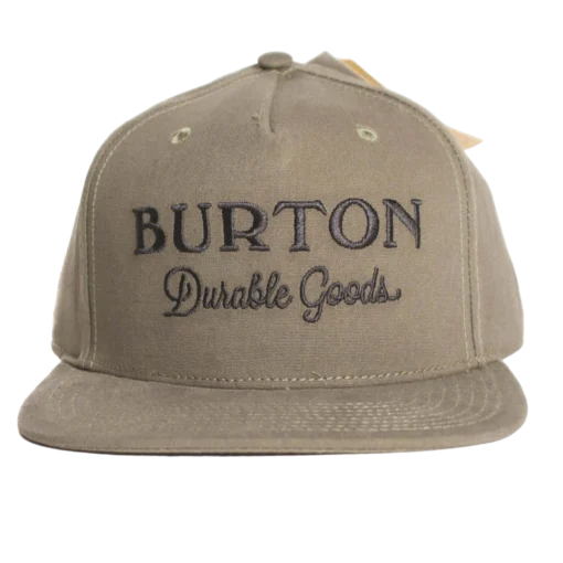 Burton - Durable Goods - Brungrön Snapback Keps