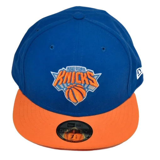 New Era - 59Fifty New York Knicks - Blå/Orange Fitted Keps