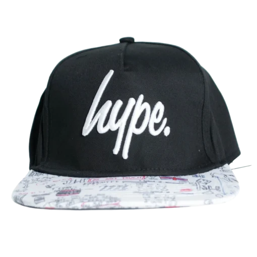 Hype - Illustrated Snapback - Svart Keps