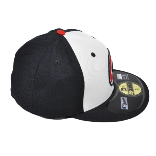 New Era - 59Fifty Atlanta Braves - Vit/Svart Fitted kepssecond view