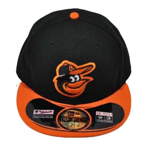 New Era - 59Fifty Baltimore Orioles - Svart/Orange Fitted Keps