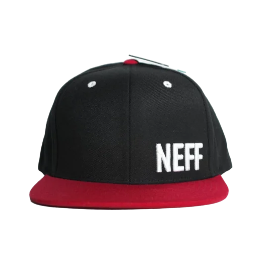 Neff - Daily Cap - Svart/Röd Keps