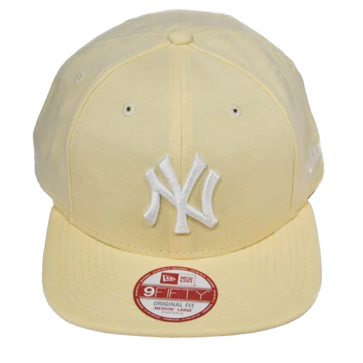 New Era - 9Fifty New York Yankees - Ljusgul Snapback Keps