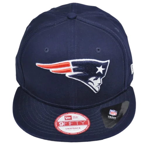 New Era - 9Fifty New England Patriots - Mörkblå Snapback keps