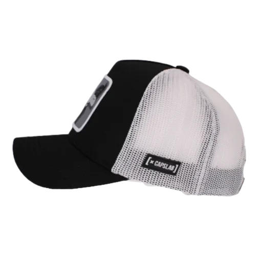 Capslab - Daffy Duck - Svart Vit truckerkepssecond view