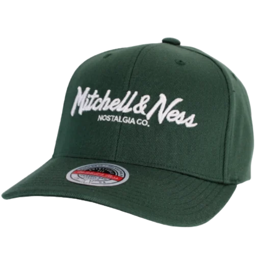 Mitchell & Ness - Pinscript - Grön keps