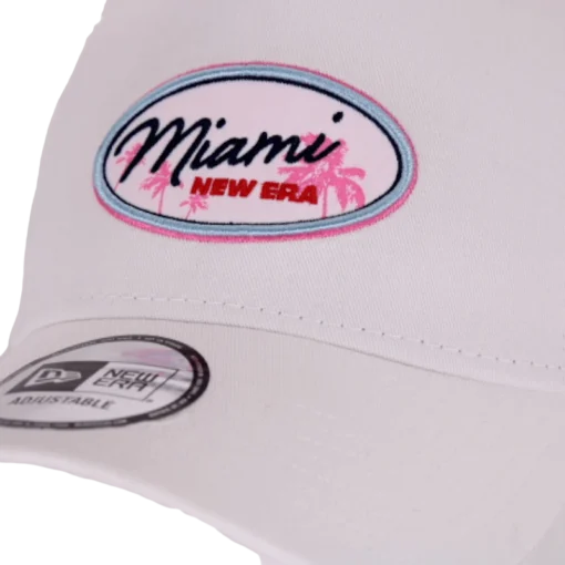 New Era - Oval State Trucker- Vit truckerkepssecond view