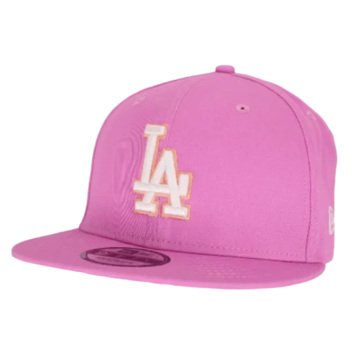 New Era - LA Dodgers Pastel Patch - Rosa 9Fifty Keps