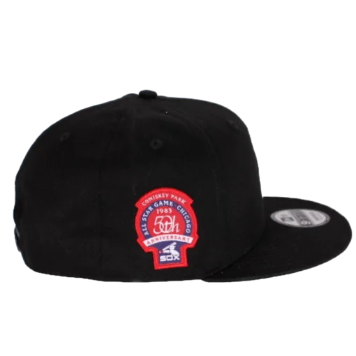 New Era - Chicago White Sox Team Side Patch - Svart 9Fifty Kepssecond view