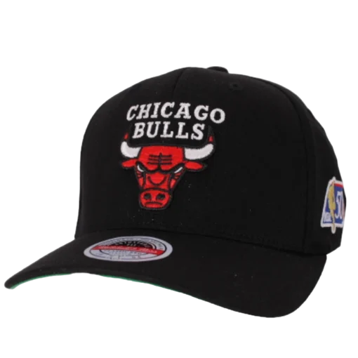 Mitchell & Ness -Chicago Bulls 50th Anniversary - Svart Keps