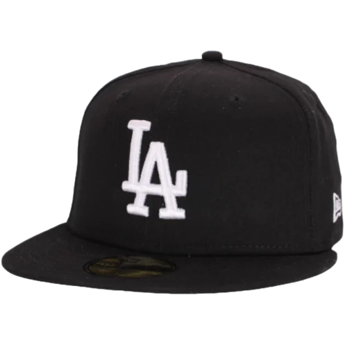New Era - Team Side Patch LA Dodgers - Svart 59Fifty Fitted keps