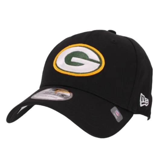 New Era - 39Thirty Green Bay Packers - Svart keps