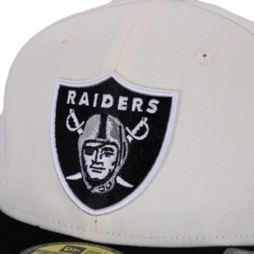 New Era - Las Vegas Raiders - Vit 59Fifty Fitted kepssecond view