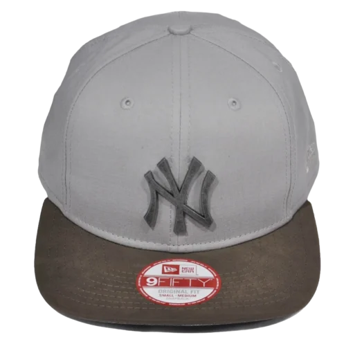 New Era - 9Fifty New York Yankees - Grå/Brun Snapback Keps