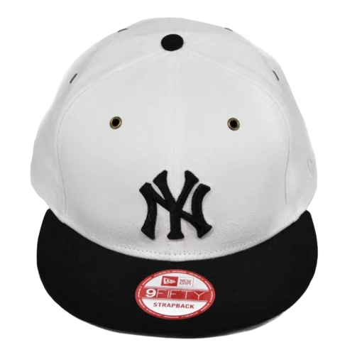 New Era - 9Fifty New York Yankees - Vit/Svart Strapback keps