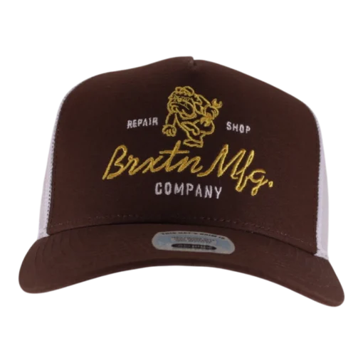 Brixton - Tolman - Brun/Vit truckerkepssecond view