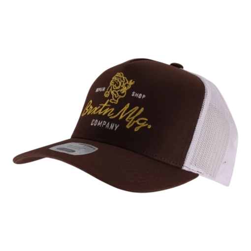 Brixton - Tolman - Brun/Vit truckerkeps