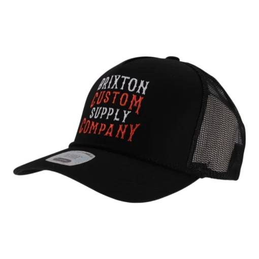 Brixton - Wheaton - Svart truckerkeps