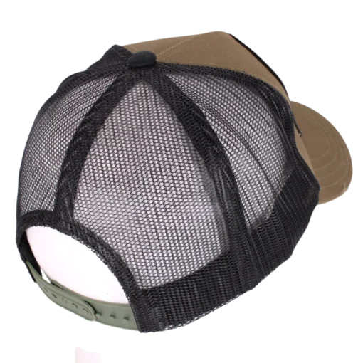 Von Dutch – Square Patch – Svart/Brun truckerkepssecond view