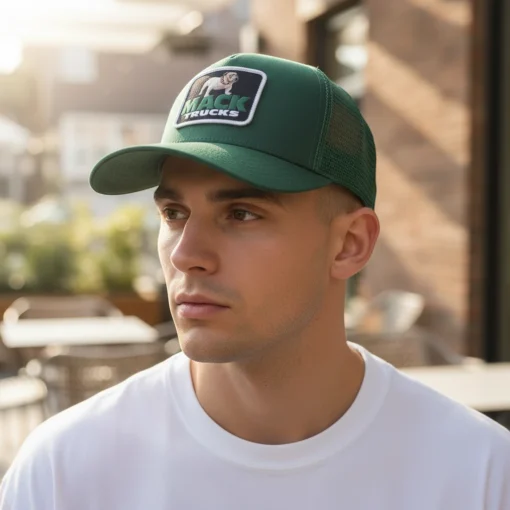 American Needle – Mack´s Trucks – Grön truckerkepssecond view