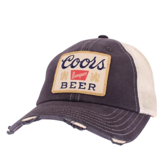 American Needle – Coors Beer – Navy/Vit truckerkeps