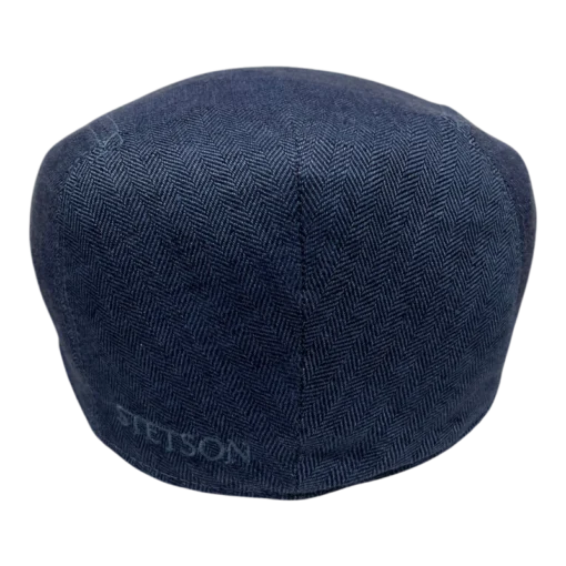 Stetson - Flat Cap Ivy Linen - Navysecond view