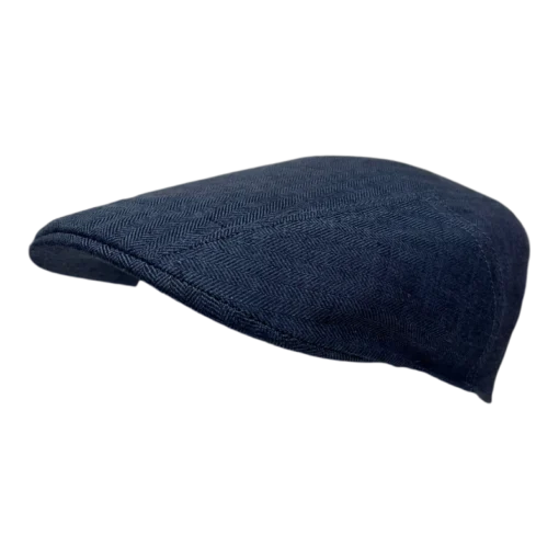Stetson - Flat Cap Ivy Linen - Navy