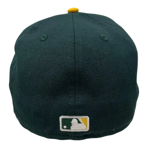 New Era - Oakland Athletics Wool Sidepatch - Grön/Gul 59Fifty fitted kepssecond view