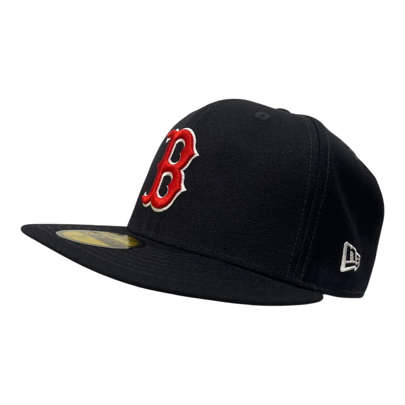 New Era - Boston Red Sox Wool - Marinblå 59Fifty fitted keps