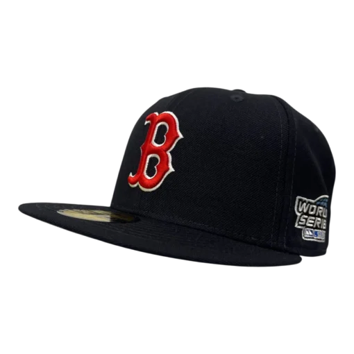 New Era - Boston Red Sox Wool Sidepatch - Marinblå 59Fifty fitted keps