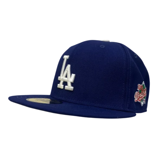 New Era -  LA Dodgers Wool Sidepatch - Blå 59Fifty fitted keps