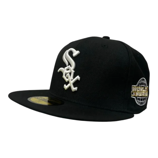 New Era - Chicago White Sox Wool Sidepatch - Svart 59Fifty fitted keps